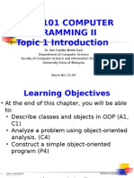 Java Object Oriented Programming