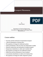 Transport Phenomena - LEC 5