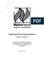 Naturland Processing Standards Organic Worldwide