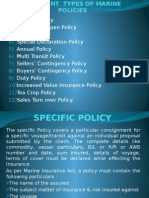 Marine Policy in India and Types