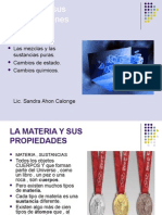 Clase La Materia Power Point