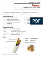 Federal NYMHY Electric Wire PDF