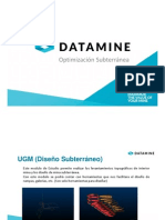 Planeamiento Subterraneo Datamine