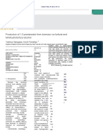 Production of 1,5-Pentanediol From Biomass Via Furfural and