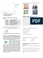 EXAMEN DEL BLOQUE IV ESPAÑOL y MATEMATICAS 4°.