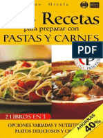 168 Recetas para Preparar Con Pastas y Carnes-DD