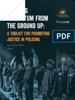 Building Momentum From The Ground Up - A Toolkit For Promoting Justice in Policing