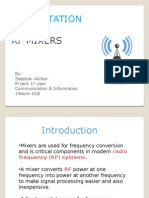 Presentation On RF Mixers