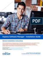 Cherwell Express Software Manager Installation Guide