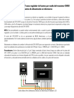 Cómo Reparar El STR-S6707 Como Regulador de Fuentes en Televisores Por Medio Del Transistor C6150