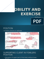 Mobility and Exercise