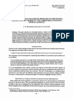 The Role of Mean Maximum Pressure in Specifying Cross-Country Mobility For Armoured Fighting Vehicle Design