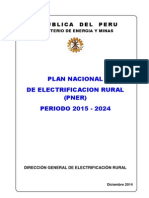 Plan Nacional de Electrificacion Rural-Pner-2015-2024