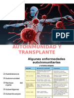 Autoinmunidad y Transplante 