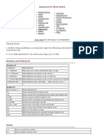 Advanced Vi Cheat Sheet