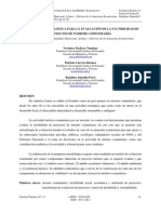 Prpouesta Metodológica para La Evaluación de La Factibilidad de Proyectos de Turismo Comunitario