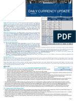 Daily Currency Update: Market Summary