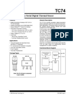 Tiny Serial Digital Thermal Sensor: Features General Description