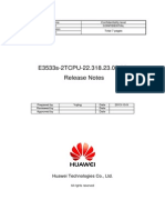 E3533s-2TCPU-22.318.23.00.00 Release Notes: Huawei Technologies Co., LTD