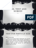 Chapter 4: Soil Test and Survey