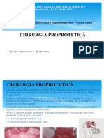 Prelegere Chirurgia Proprotetica Stud An 5