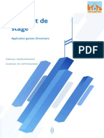 Rapport de Stage (Faculté Des Sciences Oujda)