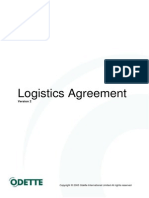 03 Logistics AgreementLogistics - Agreement