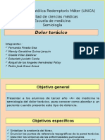 Semiología Del Dolor Toraxico