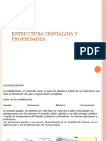 Relacion Estructura Cristalina y Propiedades