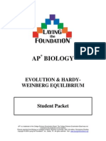 AP Biology: Evolution & Hardy-Weinberg Equilibrium