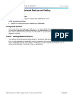 4.1.2.4 Lab - Identifying Network Devices and Cabling