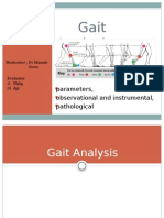 Gait Analysis - Parameters, Observational and Instrumental