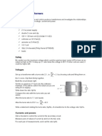 Tap 416-5: Transformers: Requirements