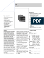 Gefran 600 Datasheet