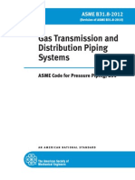 Gas Transmission and Distribution Piping Systems: ASME B31.8-2012