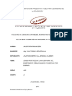 Caso Practico de Caja y Bancos y Cuentas Por Cobrar