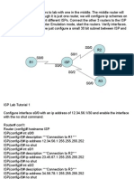 ISP Lab Tutorial - GNS3