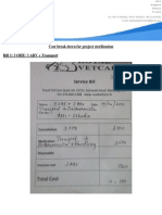 Cost Break Down For Sterlization Camp