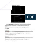 Líneas en Polilíneas - AUTOCAD