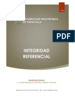 Integridad Referencial