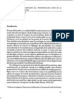 La Presencia Del Otro en La ConstitucionSubjetiva