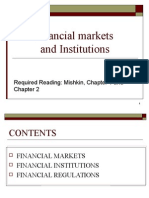 Financial Markets and Institutions: Required Reading: Mishkin, Chapter 1 and