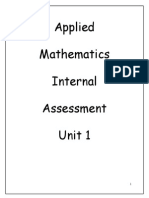 Linae Hendricks Maths SBA