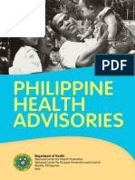 Philippine Health Advisories, 2012 PDF