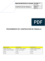 Ir-Pr-Civ-09, Rev 0. Construcción de Tanquilla