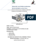 Informe Proyecto Aire Acondicionado