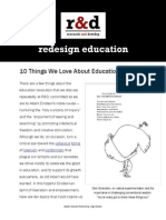 R&D-10 Things We Love About Education