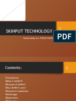 Skinput Technology