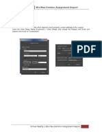 3Ds Max Domino Assignment Report: Phase 1