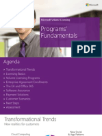 Licensing Expert Series Microsoft Volume Licensing Program Fundamentals 11 2013 Final